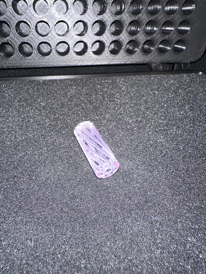 Nictip Lilac Spiral (9 Hole) 12x30mm