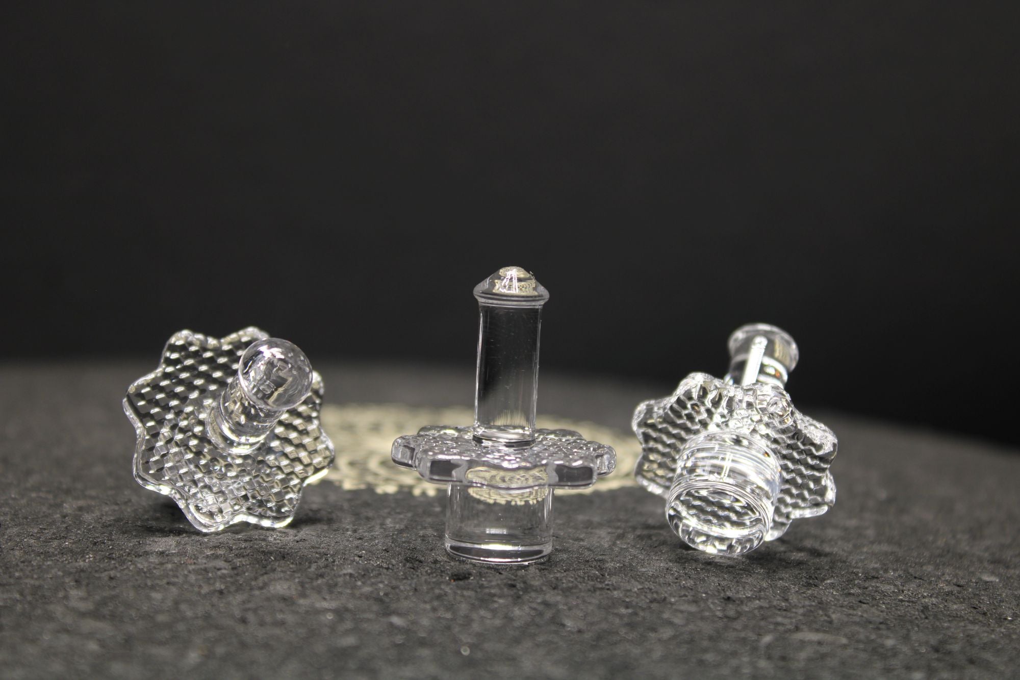 Engraved Top – Precision-Carved Glass Insert