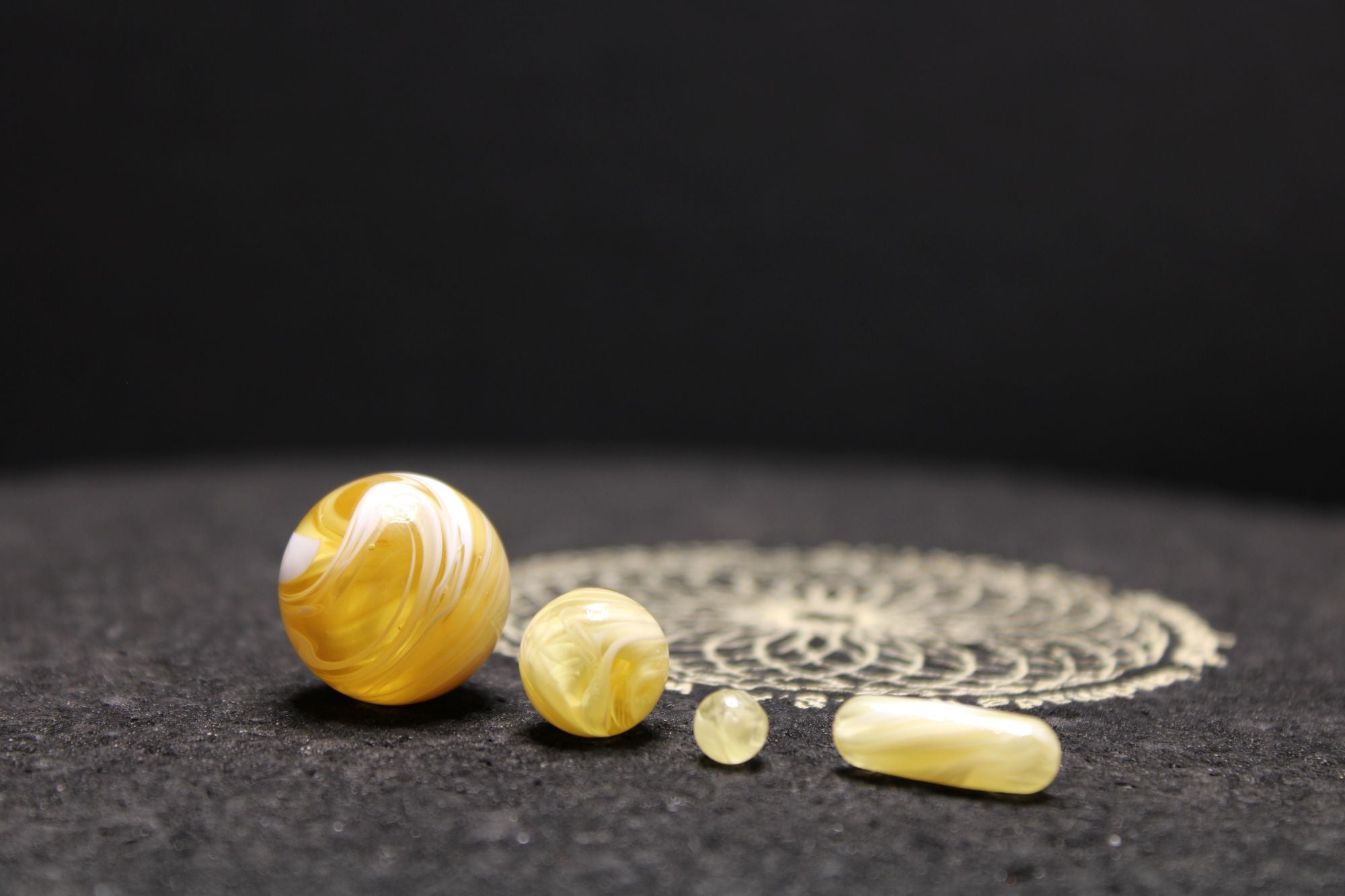 Slurper Set – Marble, Pillar & Cap Combo